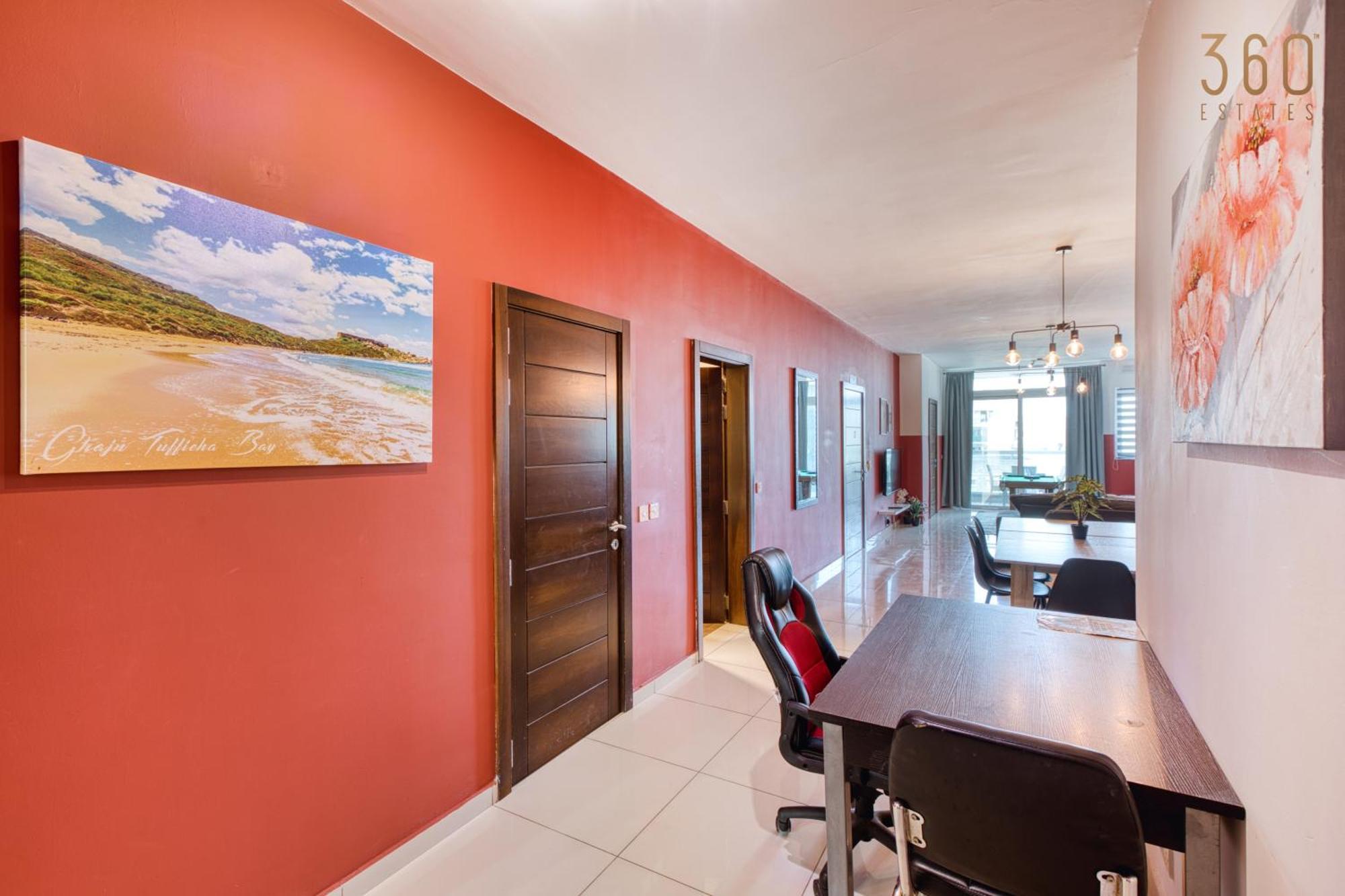 A Lovely 3 Bedroom, 3 Baths Home In The Centre Of Gzira By 360 Estates Dış mekan fotoğraf