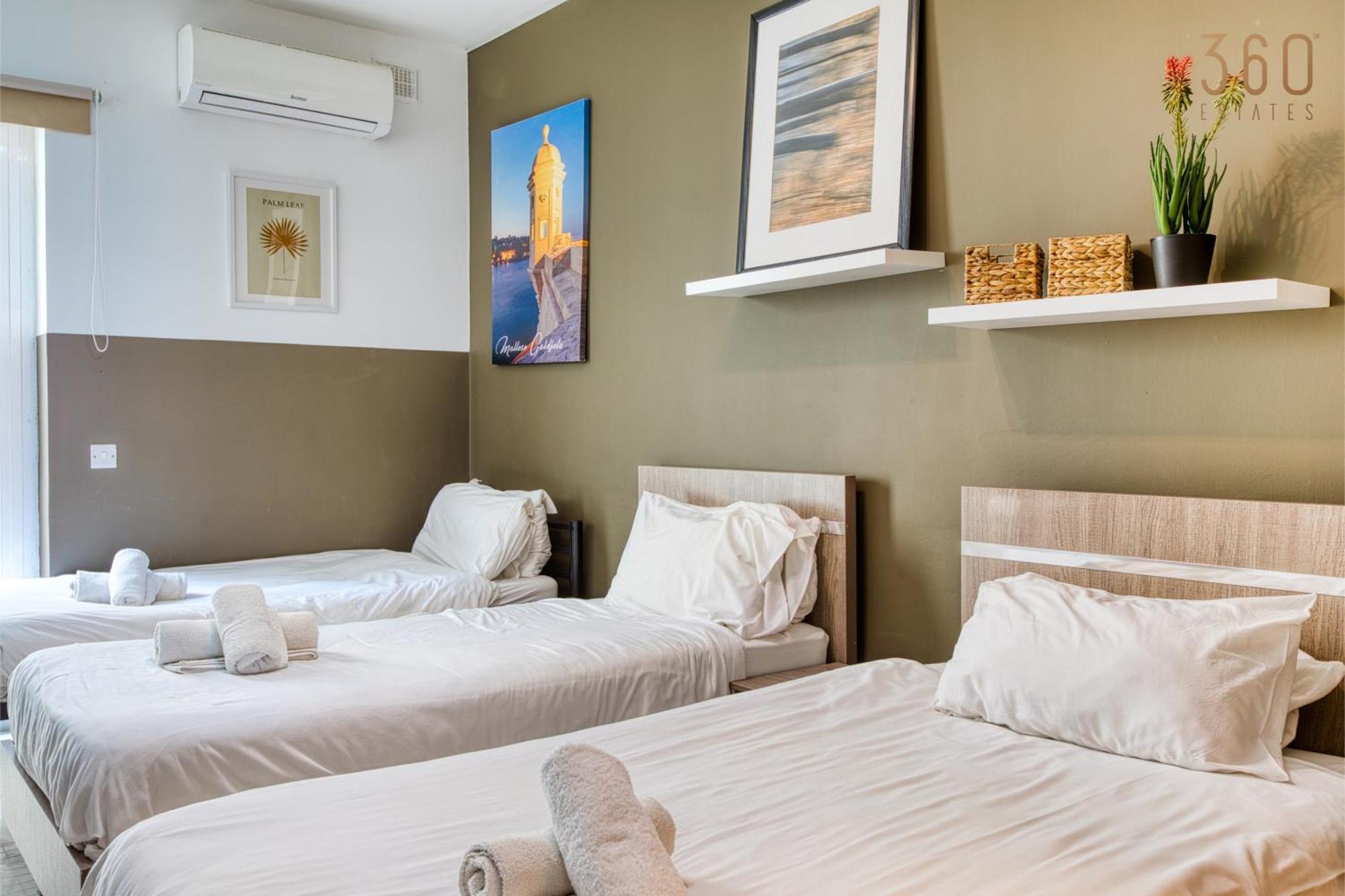 A Lovely 3 Bedroom, 3 Baths Home In The Centre Of Gzira By 360 Estates Dış mekan fotoğraf