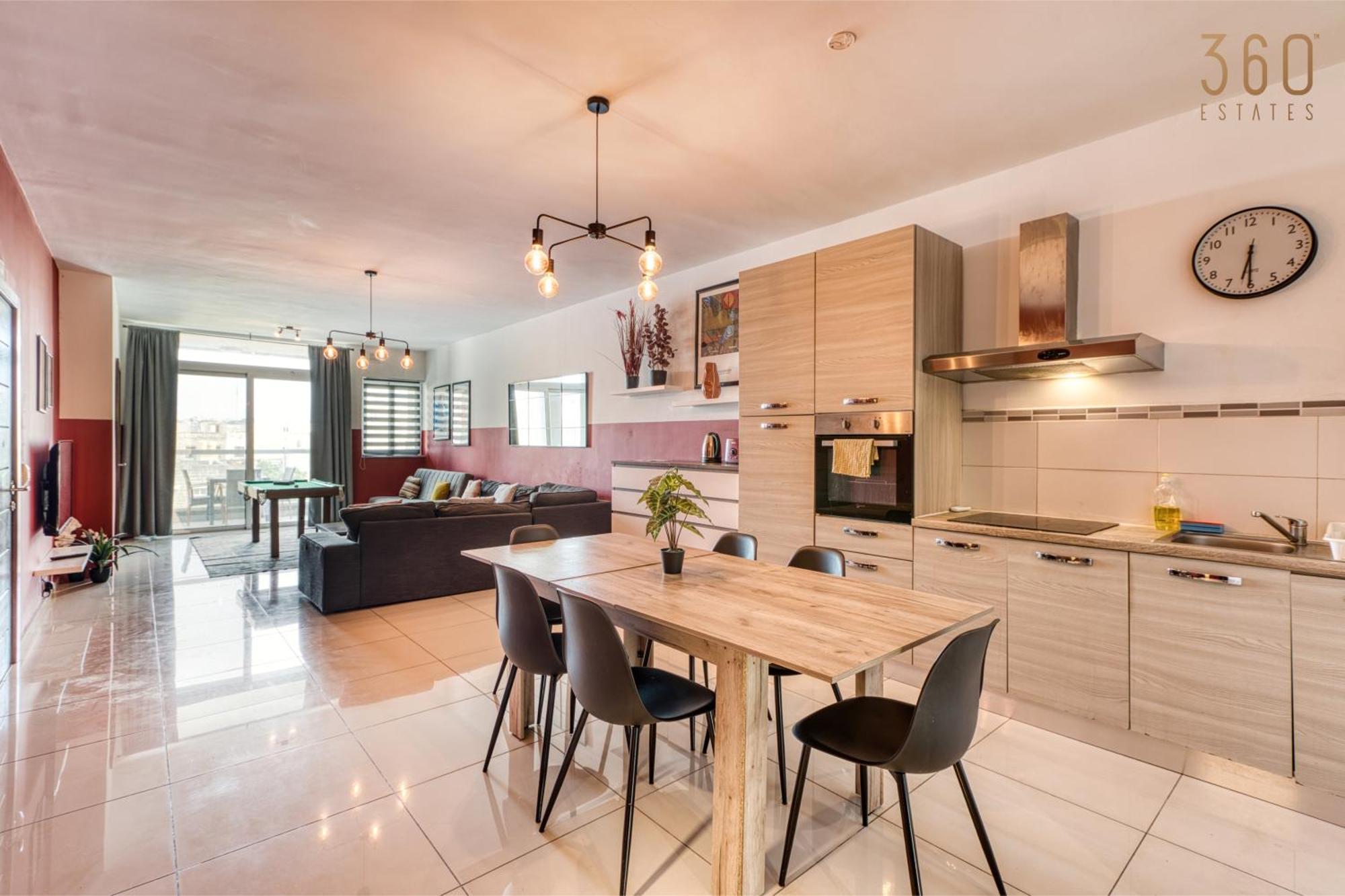 A Lovely 3 Bedroom, 3 Baths Home In The Centre Of Gzira By 360 Estates Dış mekan fotoğraf