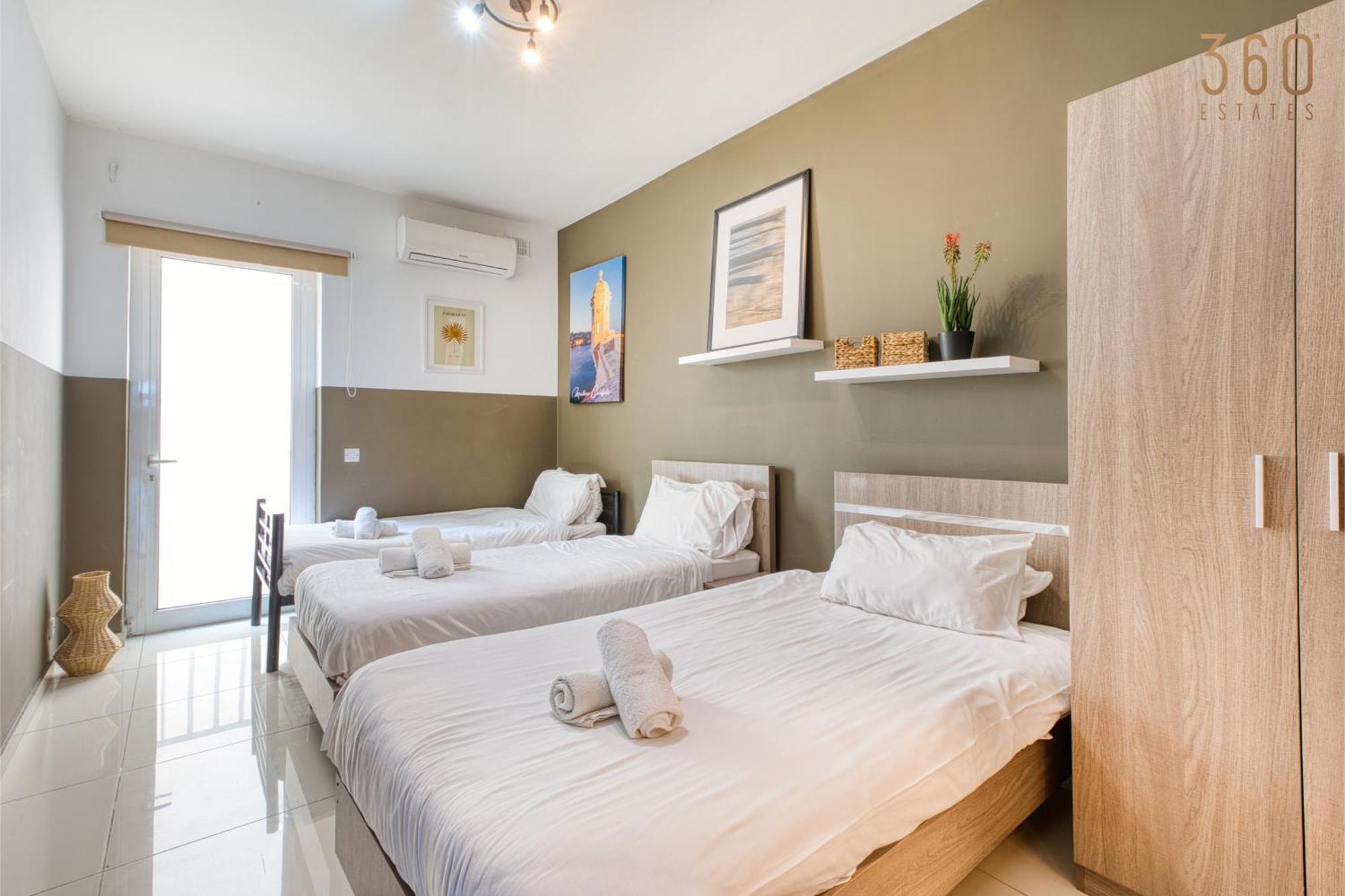 A Lovely 3 Bedroom, 3 Baths Home In The Centre Of Gzira By 360 Estates Dış mekan fotoğraf