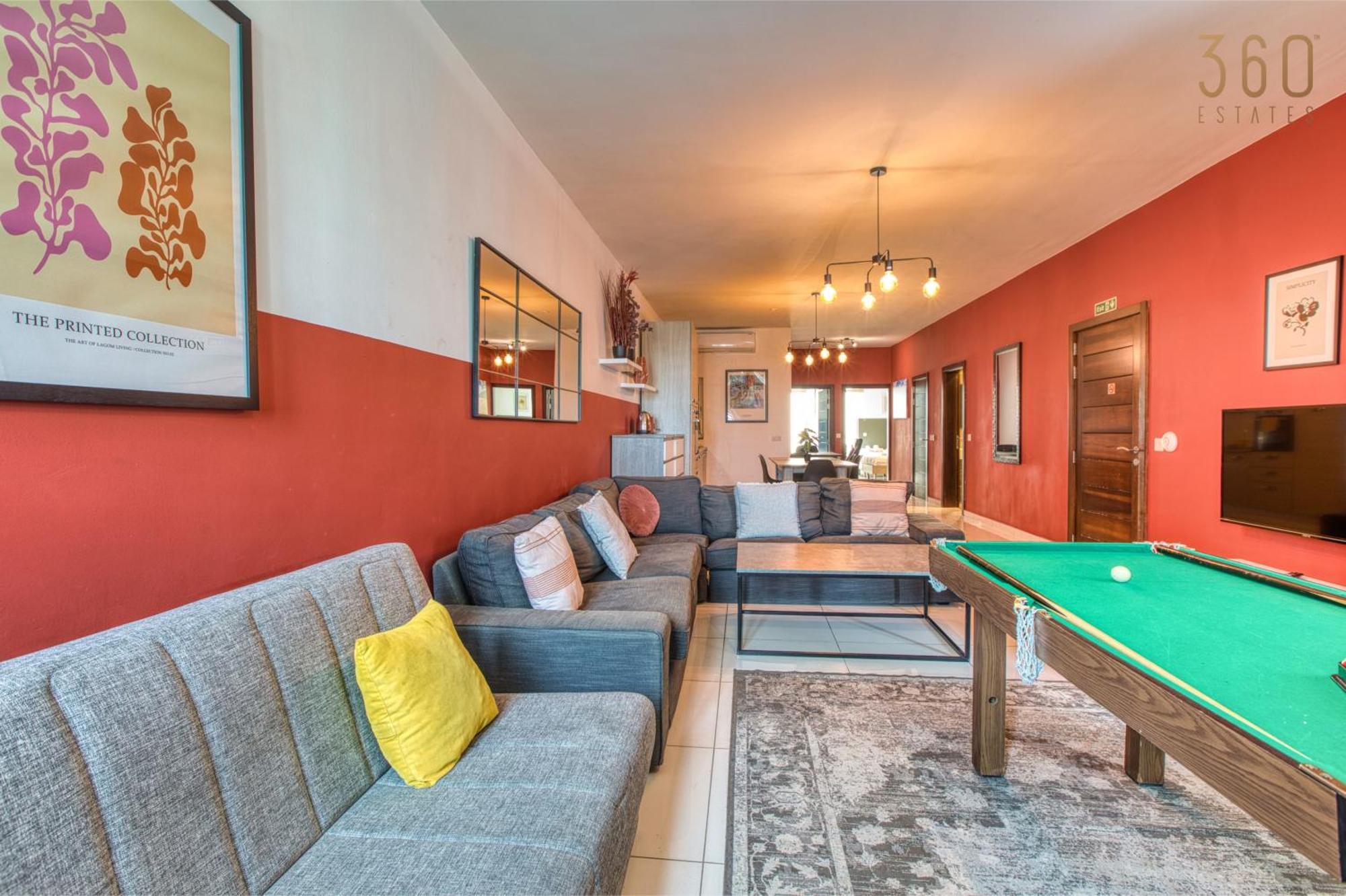 A Lovely 3 Bedroom, 3 Baths Home In The Centre Of Gzira By 360 Estates Dış mekan fotoğraf